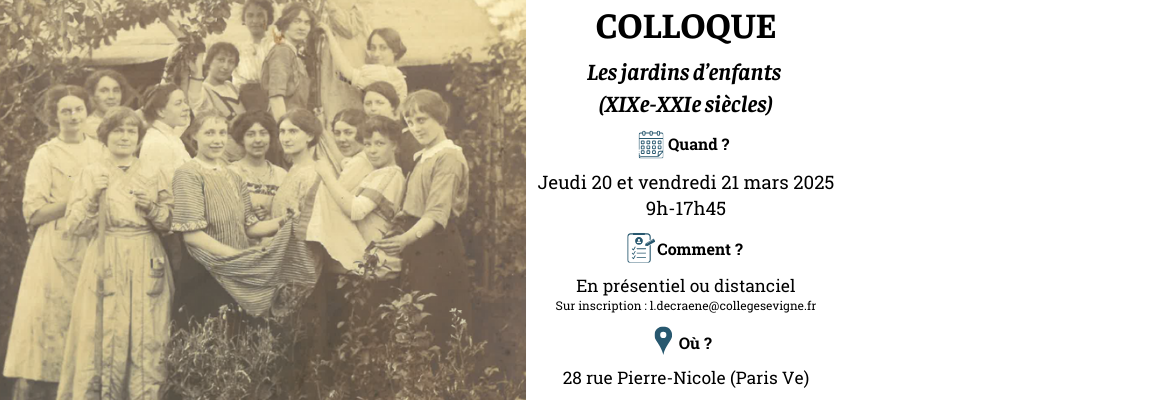 Colloque 20-21 mars 2025